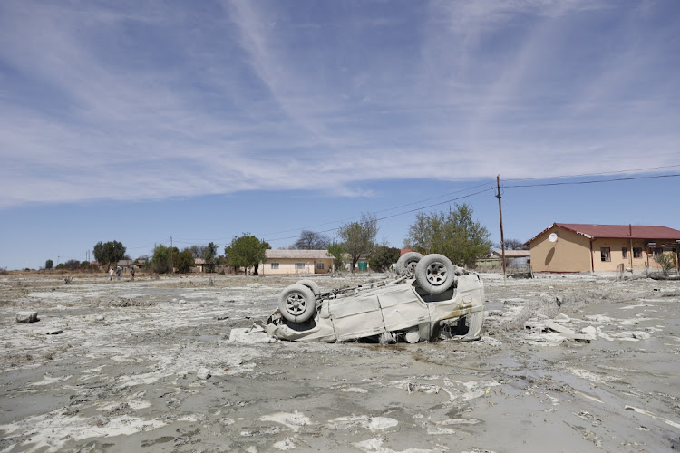 Townships in Jagersfontein near Bloemfontein is left in ruins after a mudslide from mining company Jagersfontein Development destroyed houses, cars and electrical infrastructure.