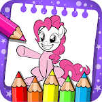 Cover Image of Baixar little unicorn coloring pony 1.1.1 APK