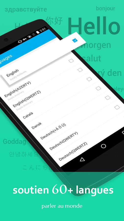   GO Clavier – Capture d'écran 