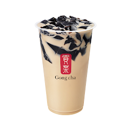 Wintermelon Milk Tea with Grass Jelly