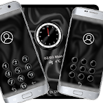 Cover Image of Télécharger Smooth black silk theme 1.1.2 APK