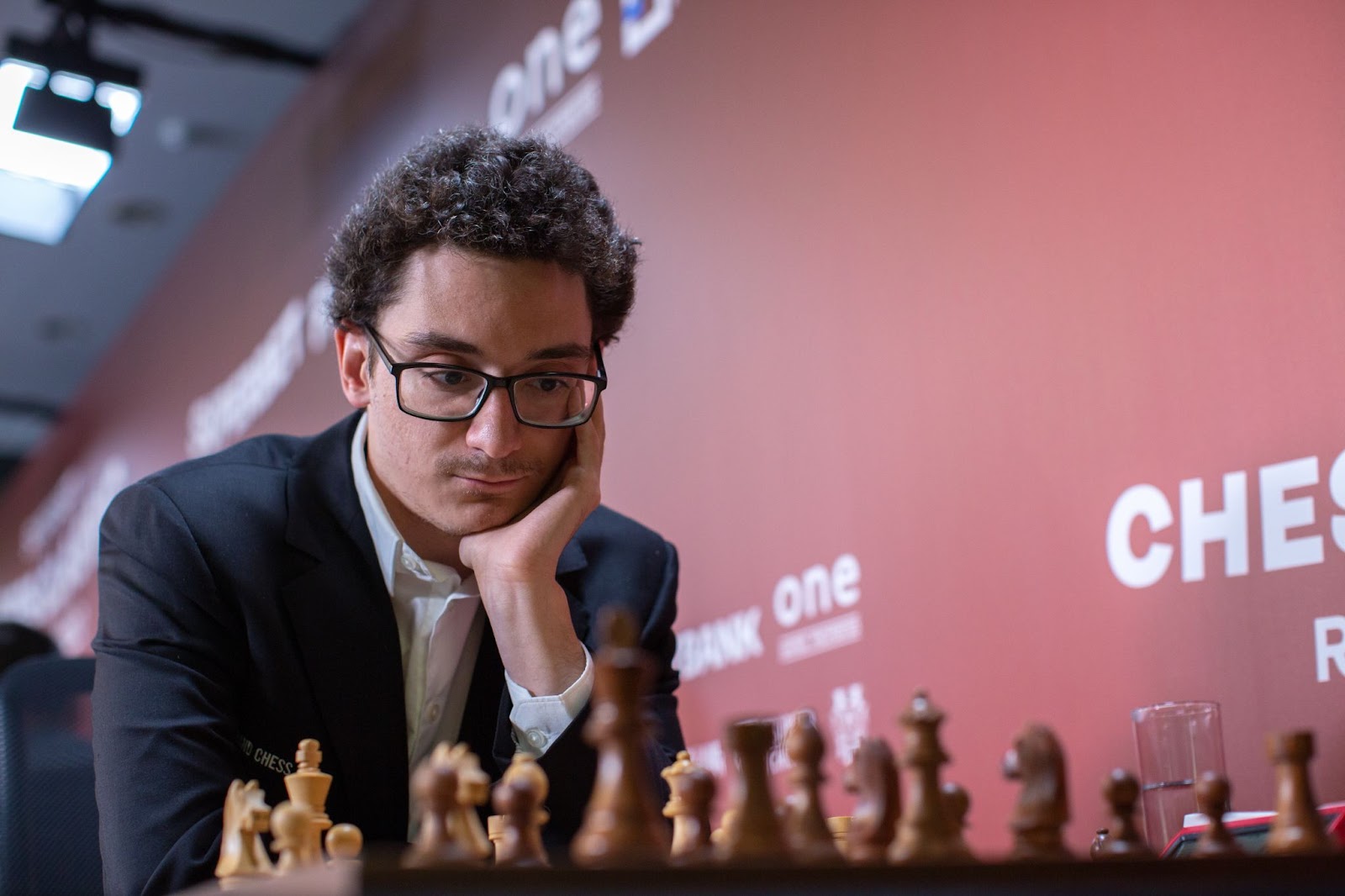 Shakhriyar Mamedyarov E Fabiano Caruana No Torneio De Xadrez Superbet Rapid  & Blitz Foto Editorial - Imagem de bucareste, romênia: 166653751