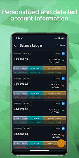 Screenshot Daily TSP