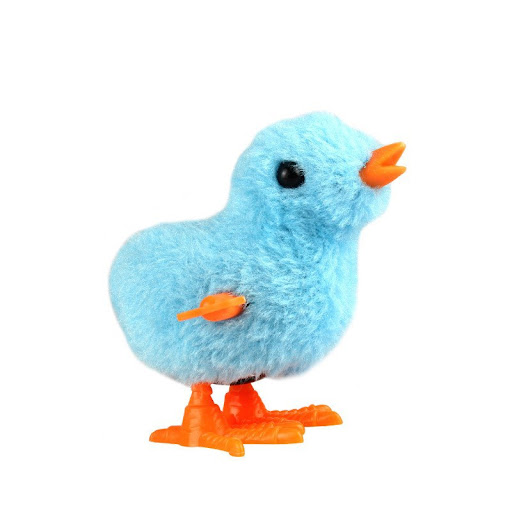 Title 4, Plush Chicken Toy on the Chain Clockwork Fun fo...