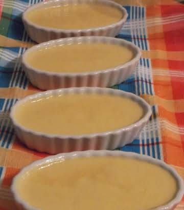 Dairy Free Sugar Free Crème Brûlée .