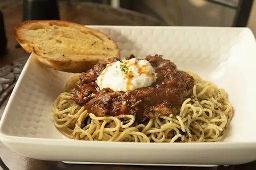 Mushroom Kiymali Makarna Pasta