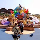 the courtyard at Tokyo DisneySea in Urayasu, Japan 