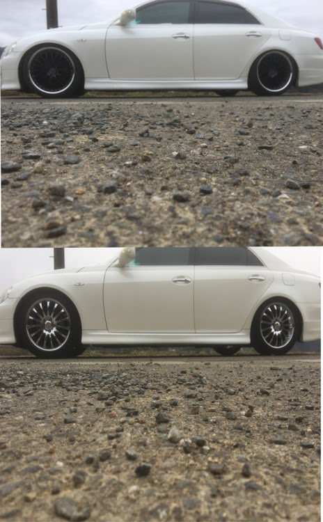 マークXのアライメント調整・冬仕様・車高下げたい・洗車に関するカスタム事例の投稿画像3枚目