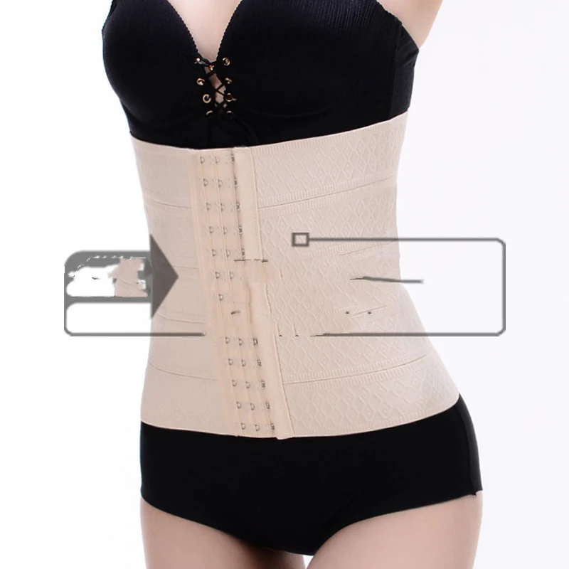 Treinador de cintura feminino Emagrecer Cinto Modelador de corpo