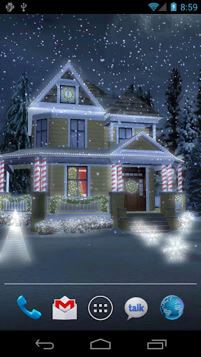 Download Holiday Lights Live Wallpaper apk