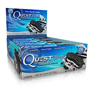 Quest Bars 12st 60g - Cookies & Cream