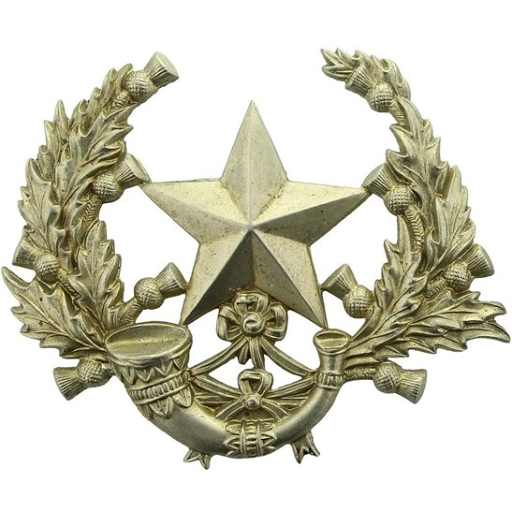 James Whiteford Brown cap badge