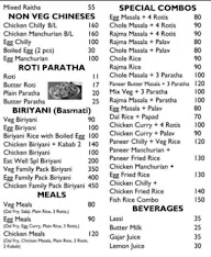 Jhanavi Restaurant menu 2