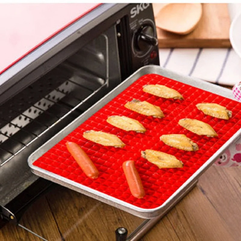 Title 3, Multifunctionele silicagel BBQ & Pizza Mat. Non...