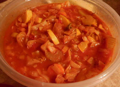 Chunky Italian Style Vegetable Soup