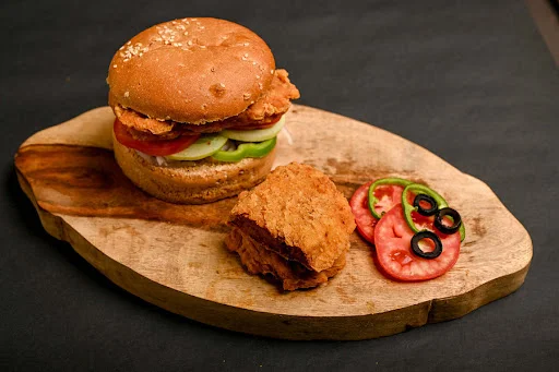 Chicken Crackling Burger