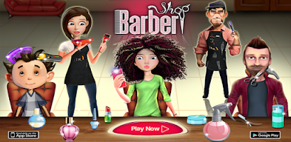 Barber Shop Hair Salon Games Screenshot