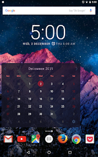   Month Calendar Widget- screenshot thumbnail   