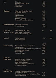 Fonce Chocolatier menu 2