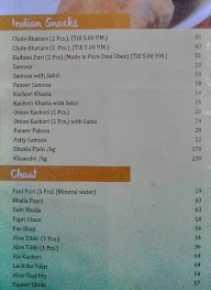 Mangal Sweets menu 2