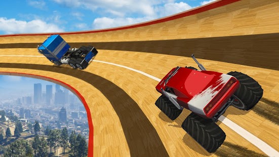 Biggest Mega Ramp Jump - Driving Games