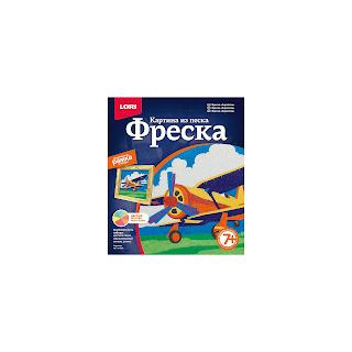 Картина из песка Аэроплан LORI за 108 руб.