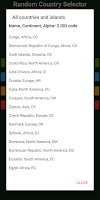 Random Country Selector Pro Screenshot