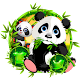 Download Green Cute Panda Theme For PC Windows and Mac 1.1.2