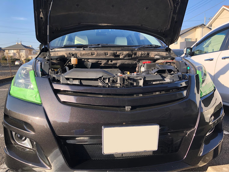 MPVのMPV・MPV LY3P・DIY・ヘッドライト交換・バンパー取り外しに関するカスタム事例の投稿画像1枚目