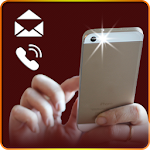 Cover Image of Download Flash On Call and SMS 1.0 APK