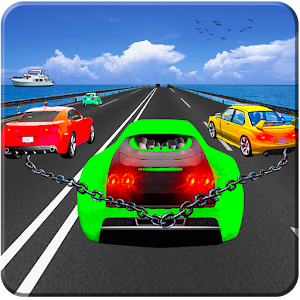 Chained Car Traffic Mania Hill Climb Parking Racer 1.0 Icon