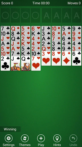 Screenshot FreeCell Solitaire