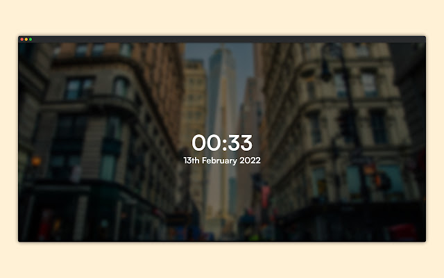 SimpleClock - Simple New Tab Page! chrome extension