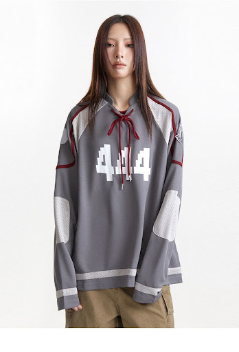 Title 13, Autumn & Winter American Jersey Vintage Printed...