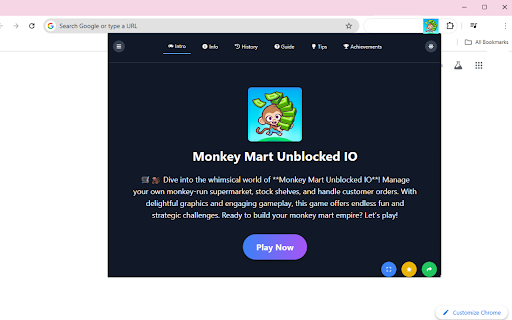Monkey Mart Unblocked IO