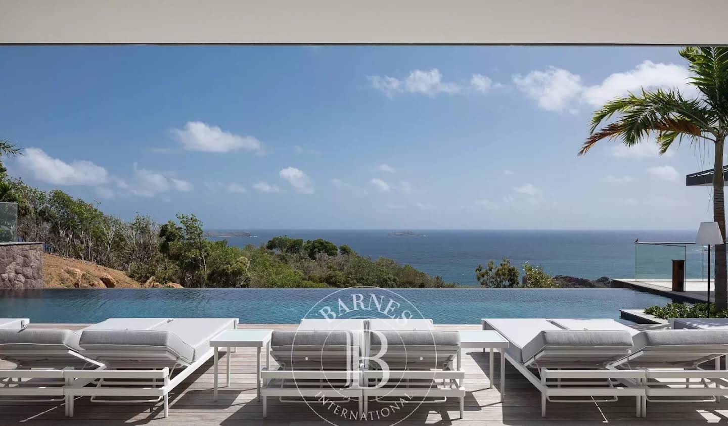 Villa with pool and terrace Saint Barthelemy