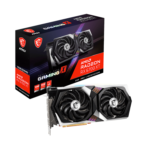 Card màn hình MSI RX 6700 XT GAMING X 12G 12GB GDDR6 