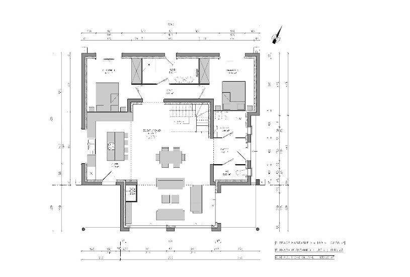  Vente Terrain + Maison - Terrain : 1 177m² - Maison : 131m² à Longfossé (62240) 