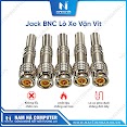 Jack Bnc Lò Xo Vặn Vít, Bnc F5 Loại Tốt Chuyên Dụng Cho Camera Analog Dây Cáp Đồng Trục Rg59