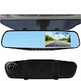 Camera hành trình oto dạng gương chiếu hậu full HD (4