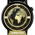 Watch Face Executive Gold Earth Wear OS SMartwatch 1.7.34 (Paid)