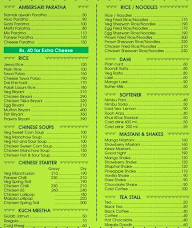 Ambarsari Rasoi menu 2