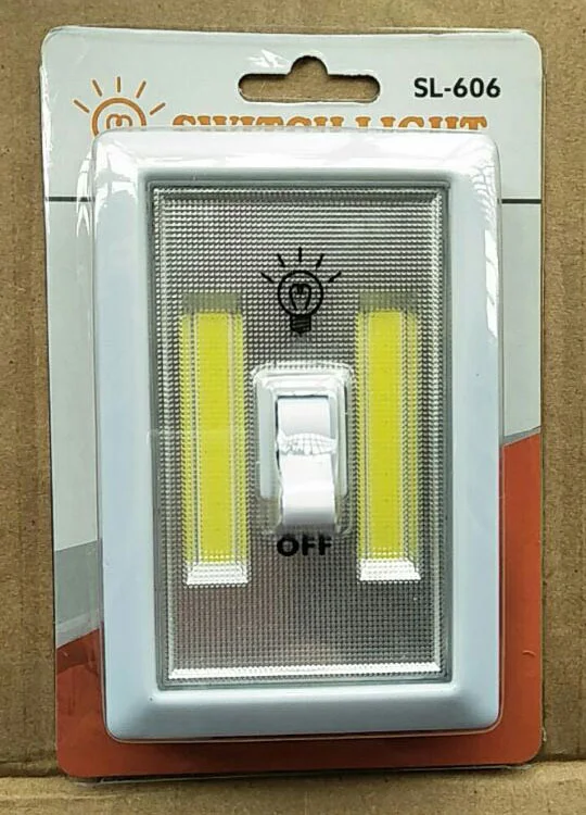 Lampe murale COB petite veilleuse Éclairage LED économe en énergie Lumière douce pour chambres et couloirs Installation facile Lampe de nuit idéale