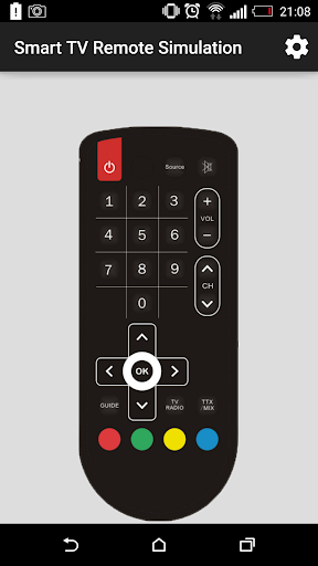 Smart TV Remote Simulation