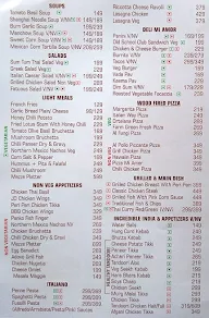 Mi Amor Cafe menu 1