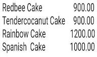 Live Cake House menu 1