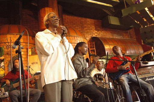 Veteran Jazz Master frettles bass guiterist Victor Ntoni perform at the Barrinhton Restaurant in Killarney Mall on the 11 December 2005.