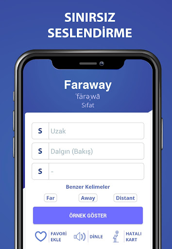 Swipe For English -Yeni İngilizce Kelimeler Öğren