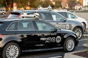 Renovo's automated driving test fleet. 