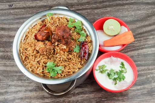 Gongura Chicken Biryani